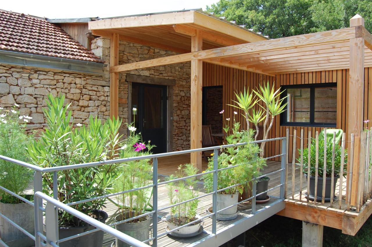 Chambre d'hôte et gîte de Cantagrel Saint-Cirq-Lapopie Exterior foto